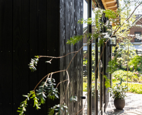 Houten tuinkamer op maat in Doorn Houten tuinkamer op maat in Doorn