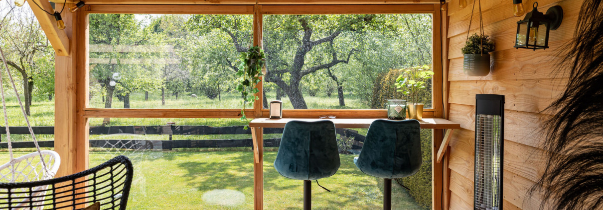 Houten veranda op maat in Leerdam