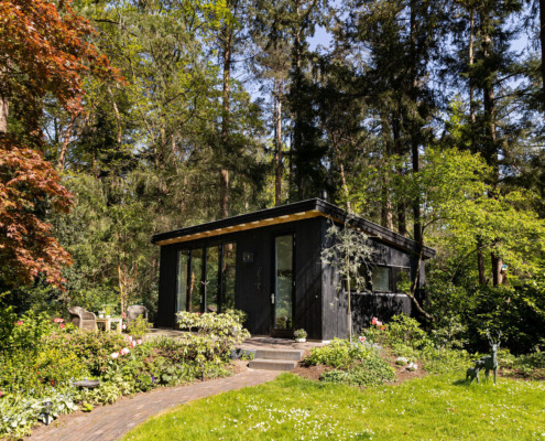 Houten tuinkamer op maat in Doorn